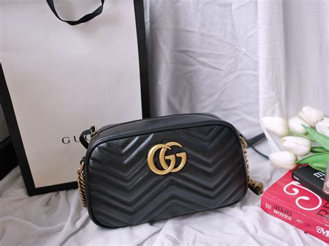 gucci marmont 相機 包 開 箱|GUCCI Marmont 相機包開箱！好入手的入門精品包 .